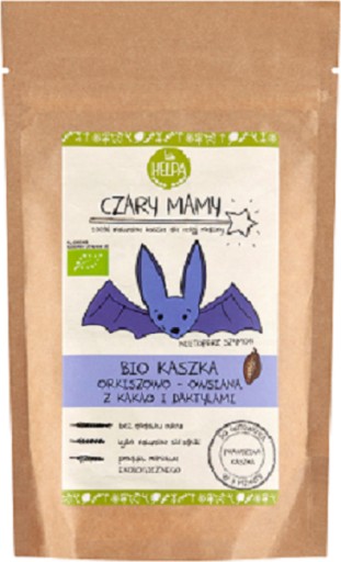 KASZKA ORKISZOWO - OWSIANA Z KAKAO I DAKTYLAMI BIO