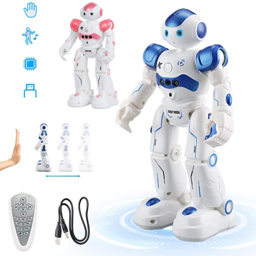 STERUJĄCY GESTAMI RC PROGRAMOWALNY ZDALNIE STEROWANY ROBOT ZABAWKA Z USB