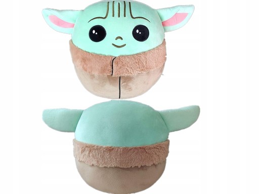 Baby Yoda Squishmallow Plusz Zabawka Poduszka 26cm