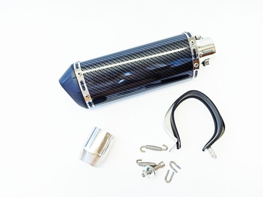 KOŃCÓWKA WYDECH TŁUMIK 4T UNIWERSALNY CARBON