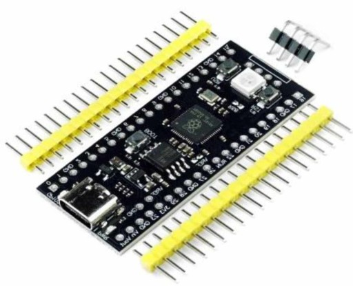 RASPBERRY PI PICO mikrokomputer RP2040 ARM Cortex-M0+ 133MHz 2MB USB-C