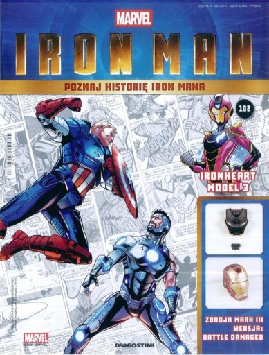 Kolekcja IRON MAN nr 102 DEAGOSTIN
