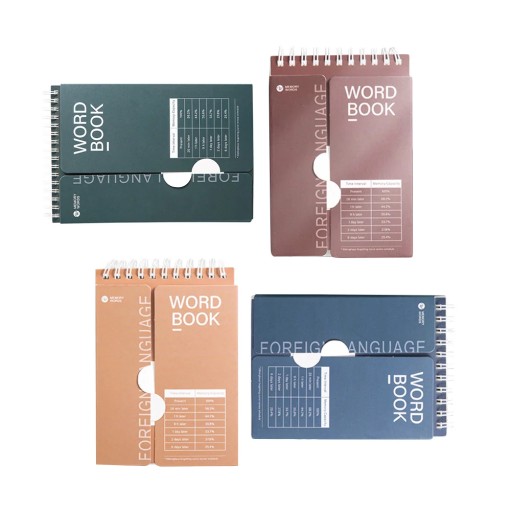 Loose Leaf A5 Notepad Planner Word Book Small