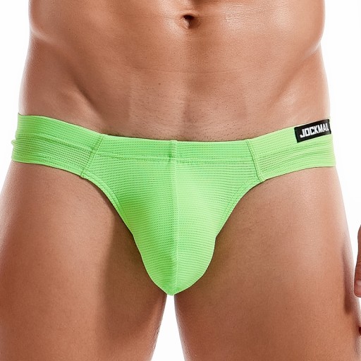 Nylonowe stringi Jockmail, zielone M