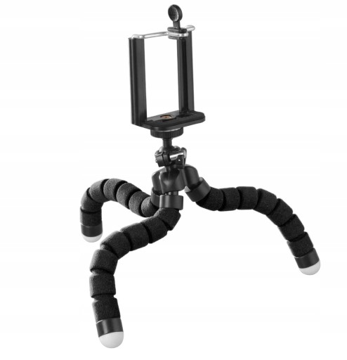 Tripod elastyczny SHOOT + Uchwyt dla Smartfona