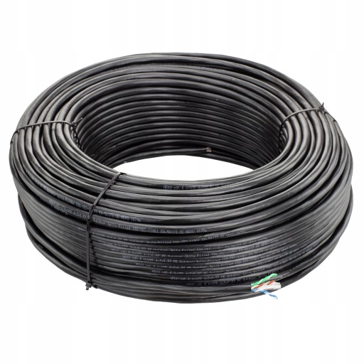 NEKU Kabel skrętka kat.6 UTP zewnętrzny żel Cu 50m