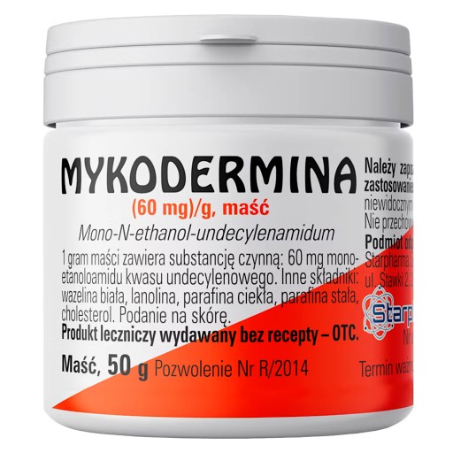 Mykodermina 60mg/ g, maść, 50 g