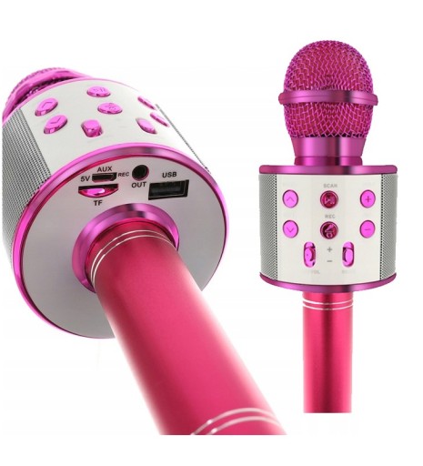 MIKROFON BEZPRZEWODOWY KARAOKE - BLUETOOTH GŁOŚNIK
