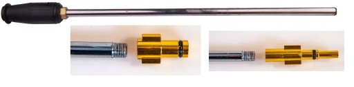 Metalowa lanca regulowana RIWALL KOXRS280i, RS250