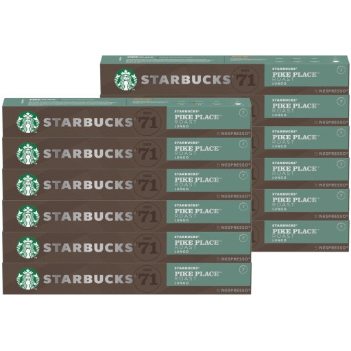 Nespresso STARBUCKS PIKE PLACE ROAST 12x10 kapsuł
