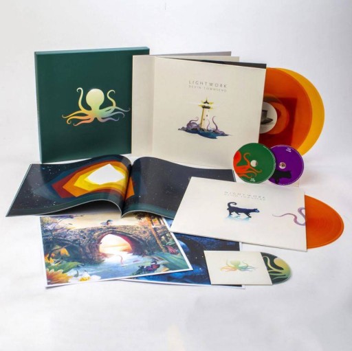 Lightwork Townsend Devin 3Winyl CD BR Limited Deluxe Transparent Orange BOX