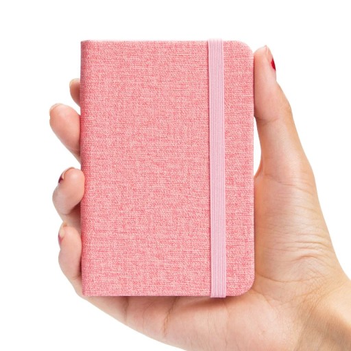 A7 Portable Small Mini Notepad Multi Color PU
