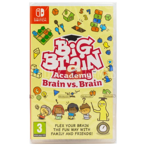BIG BRAIN ACADEMY BRAIN vs BRAIN / GRA NINTENDO SWITCH