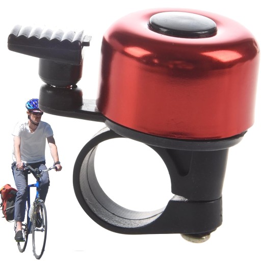 DZWONEK ROWEROWY METALOWY NA ROWER GŁOŚNY
