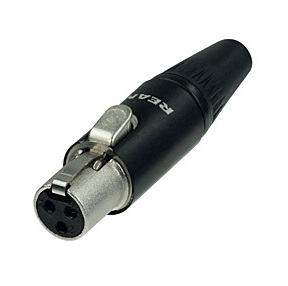 Neutrik Rean RT3FC-B wtyk mini XLR
