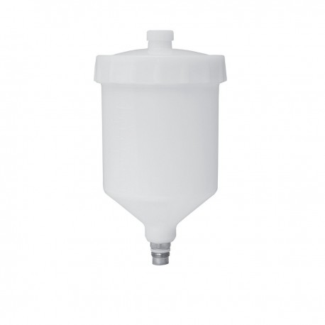 ZBIORNIK KUBEK PLASTIKOWY DO PISTOLETÓW WALCOM 680ML Slim HTE HVLP, XLIGHT