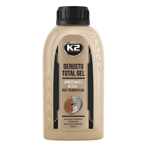 K2 DERUSTO ODRDZEWIACZ W ŻELU USUWA RDZĘ 250 ml