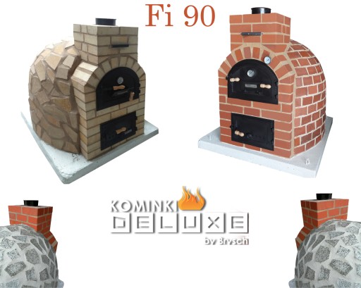 Piec chlebowy pizzy opalany drewnem STROMBOLI 120
