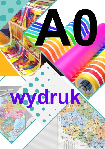 A0 PLAKAT --DRUK NAJWYŻSZA JAKOSĆ GRUBY PAPIER !!!
