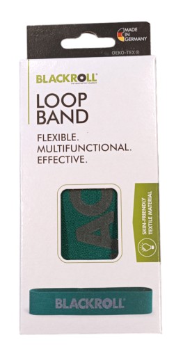 LOOP HIP BAND TAŚMA GUMA DO ĆWICZEŃ Z OPOREM BLACKROLL 32CM ZIELONA