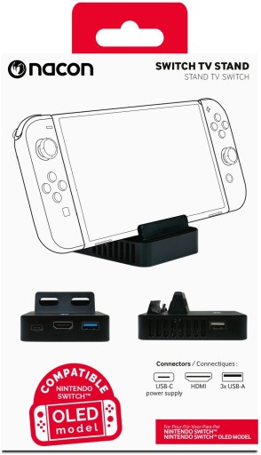 NACON Nintendo SWITCH i OLED Stacja dokująca