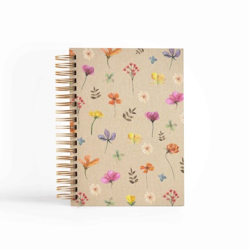 Planner 2024 tygodniowy na spirali, Kalendarz A5 Make It Easy - MEADOW