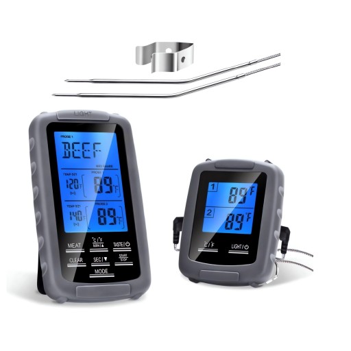 TERMOMETR KUCHENNY CYFROWY LCD SONDA MIĘSA