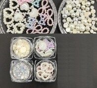 A crown of pearls in the shape of a tear