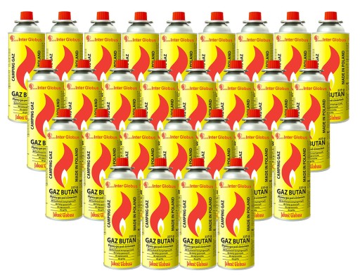 GAZ NABÓJ KARTUSZ 400ML KUCHENKA GAZOWA PALNIK x28