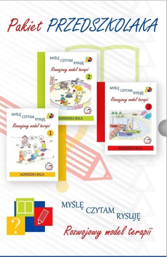 MYŚLĘ, CZYTAM, RYSUJĘ. PAKIET PRZEDSZKOLAKA