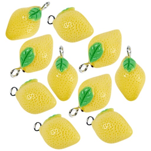 10 SZT. LEMON CHARMS OWOCOWE CHARMS LETNIE CHARMS