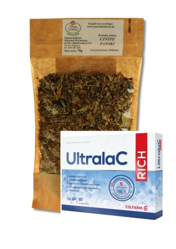 ZESTAW Herbatka Czyste zatoki + PROBIOTYK