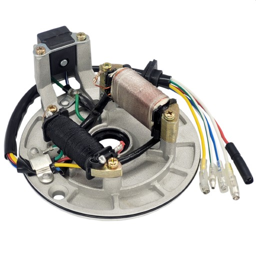 Stator Zapłon Iskrownik Stojan 2 Cewki Atv Quad Kxd Cross Pitbike 110 125