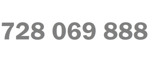 Złoty numer A2 Mobile 728 069 888