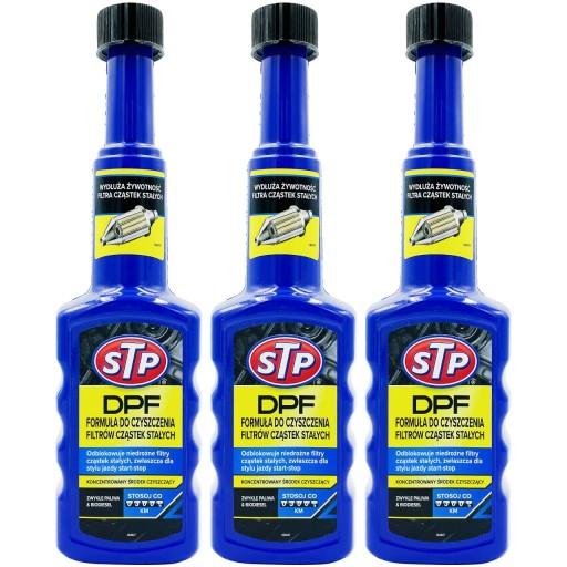 Środek do czyszczenia DPF 200ml STP FORMUŁA x3