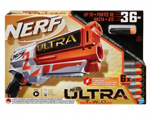 Nerf Pistolet Ultra Two Wyrzutnia E7921