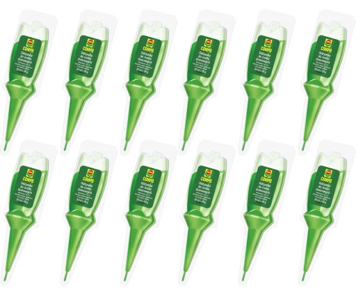NAWÓZ ODŻYWKA DO ROŚLIN DOMOWYCH ZIELONYCH 30ml 12szt APLIKATOR COMPO
