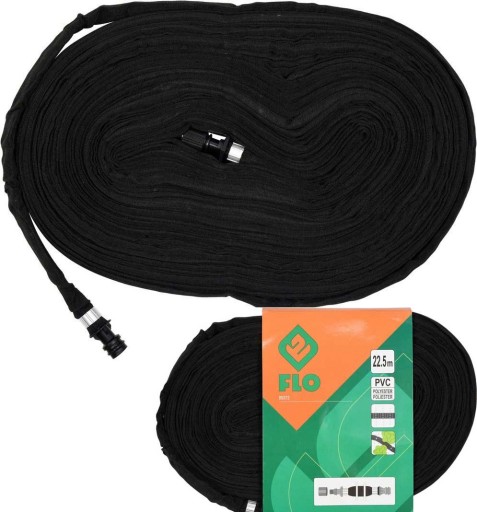 WĄŻ OGRODOWY KROPLUJĄCY 16mm DO NAWADNIANIA 22,5m
