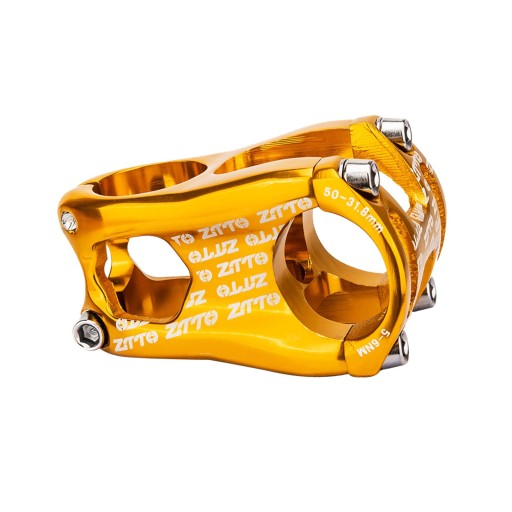 Mostek rowerowy 31,8 mm/50 mm Krótki mostek 28,6 mm dla złota