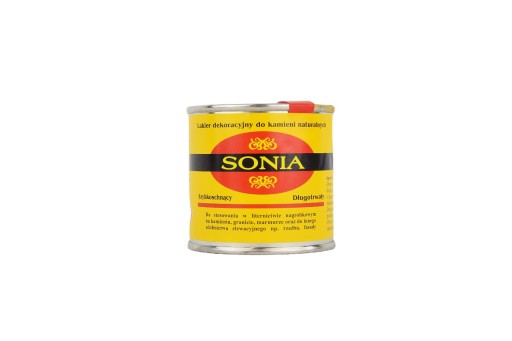 Lakier dekoracyjny jasne złoto SONIA