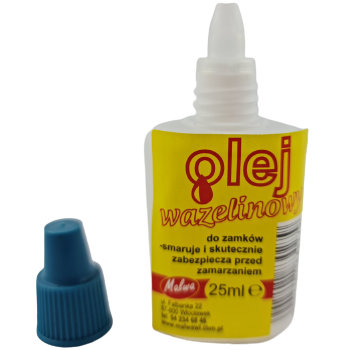 OLEJ WAZELINOWY opakowanie z dozownikiem 25ml