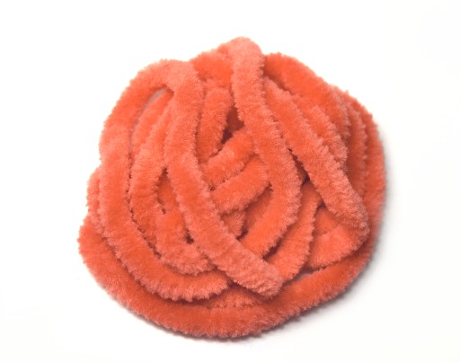 Chenille Dense Salmon na koguty sandaczowe