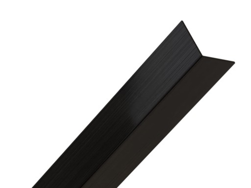 KĄTOWNIK WYKOŃCZENIOWY CZARNY MATOWY 2x270cm zew.
