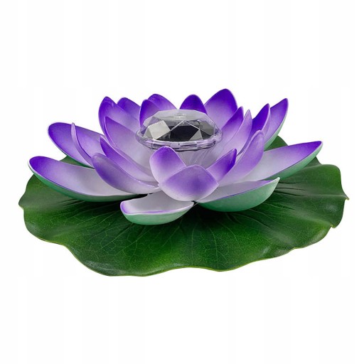 PŁYWAJĄCE LAMPY LOTUS SOLARNE BASENU INTELIGENTN