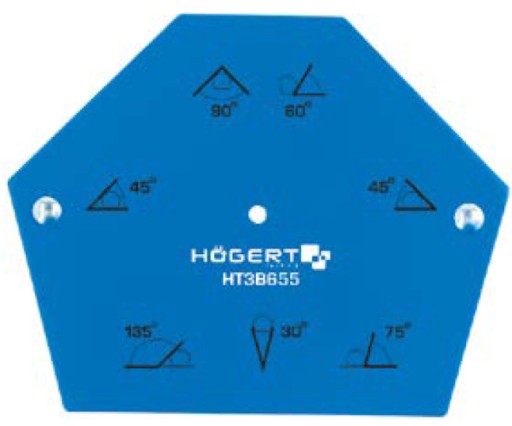 KĄTOWNIK MAGNET. SPAWALNICZY HEKSAGONALNY HOGERT