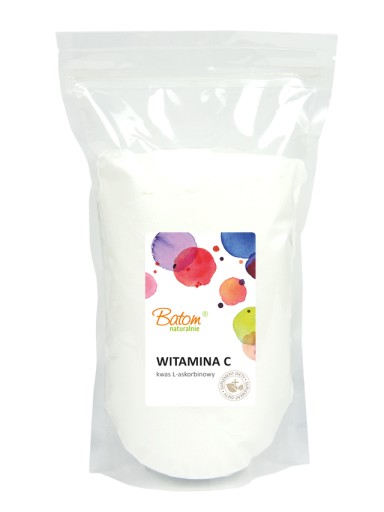 WITAMINA C KWAS L - ASKORBINOWY PROSZEK 500G