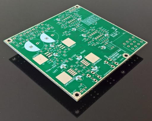 Płytka PCB DIY- wzmacniacz słuchawkowy LME49600