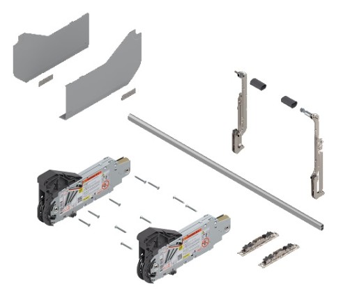 BLUM Komplet AVENTOS 20L2100.05 podnośnik reling