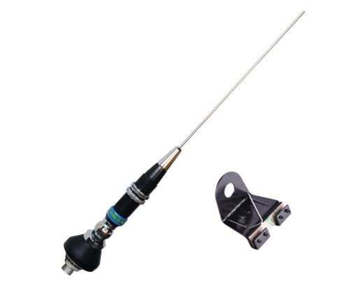 KOMPLETNA MONTAŻOWA ANTENA CB PRESIDENT IOWA S 102cm + UCHWYT BAGAŻNIKOWY