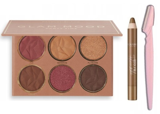 BOURJOIS ZESTAW DO BRWI CIENIE KREDKA + GRATIS